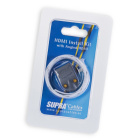 Supra HDMI Install Kit MET-B / BRAID, vinklet kappe og kabelstrømpe