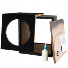 Monter baslåda-kit, umonteret portet 1x12" baslåda fra Auto-Connect