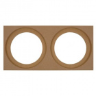 MDF-monteringsplade, 2x8 tommer