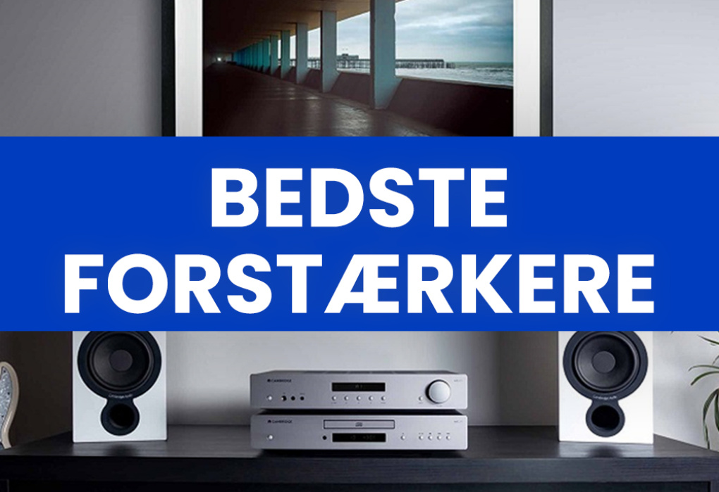 Bedste forstærker til musik og TV 2026