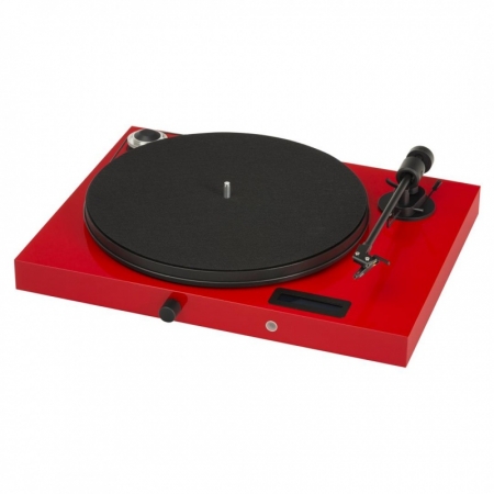 Pro-Ject Jukebox E, skivspelare med inbyggd förstärkare, röd i gruppen Hjemmestereo / Hifi / Pladespiller hos BRL Electronics (10203000022R)