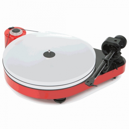 Pro-Ject RPM 5 Carbon skivspelare utan pickup, röd i gruppen Hjemmestereo / Hifi / Pladespiller hos BRL (10203000108R)