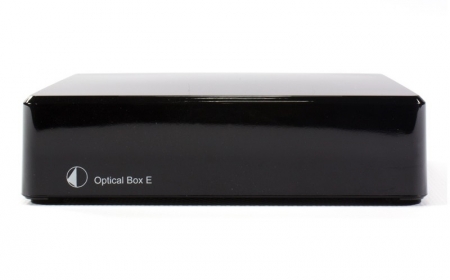 Pro-Ject Optical Box E Phono, RIAA-steg med optisk ut, svart i gruppen Hjemmestereo / Tilbehør / Tilbehør til pladespiller hos BRL Electronics (10203010006)