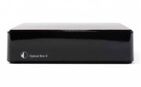 Pro-Ject Optical Box E Phono, RIAA-steg med optisk ut, svart i gruppen Hjemmestereo / Forstærker / RIAA-forstærker hos BRL Electronics (10203010006)