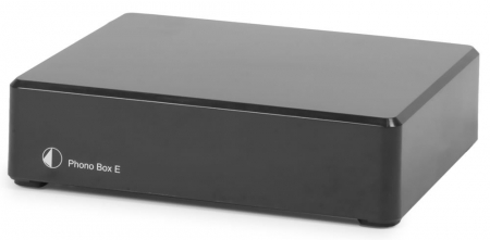 Pro-Ject Phono Box E, RIAA-steg svart i gruppen Hjemmestereo / Tilbehør / Tilbehør til pladespiller hos BRL Electronics (10203010008)