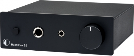 Pro-Ject Head Box S2, sort hovedtelefonforstærker i gruppen Hjemmestereo / Hovedtelefoner / Hovedtelefonforstærkere hos BRL (10203010017)