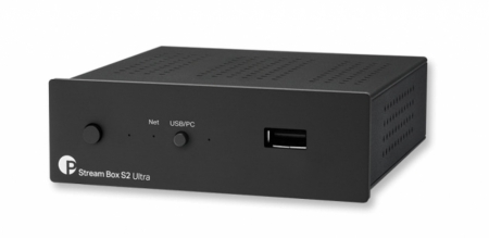 Pro-Ject Stream Box S2 Ultra nätverks-ljudbrygga, svart i gruppen Hjemmestereo / Hifi / CD-afspillere hos BRL Electronics (10203010037)