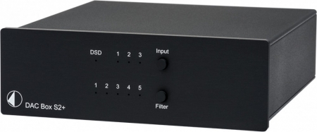 Pro-Ject Dac Box S2 Plus, svart i gruppen Hjemmestereo / Hifi / DAC hos BRL Electronics (10203010045)