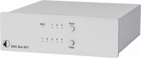 Pro-Ject Dac Box S2 Plus, silver i gruppen Hjemmestereo / Hifi / DAC hos BRL Electronics (10203010046)