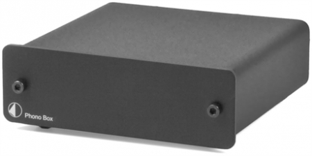 Pro-Ject Phono Box, svart RIAA-steg i gruppen Hjemmestereo / Forstærker / RIAA-forstærker hos BRL Electronics (10203010192)