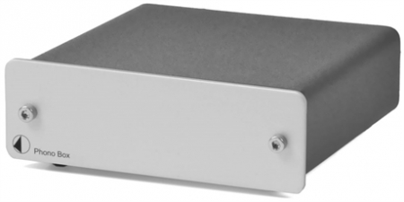 Pro-Ject Phono Box Silver i gruppen Hjemmestereo / Tilbehør / Tilbehør til pladespiller hos BRL Electronics (10203010193)