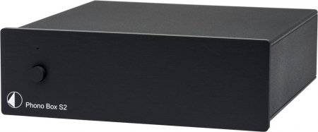 Pro-Ject Phono Box S2 RIAA-trin, sort i gruppen Nyheder hos BRL (102060419)