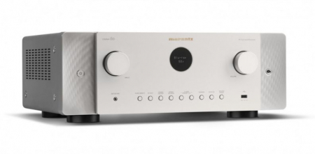 Marantz Cinema 60 7.2-kanalig hemmabioförstärkare, silver i gruppen Hjemmestereo / Forstærker / Hjemmebiografforstærker hos BRL Electronics (111CINEMA60S)