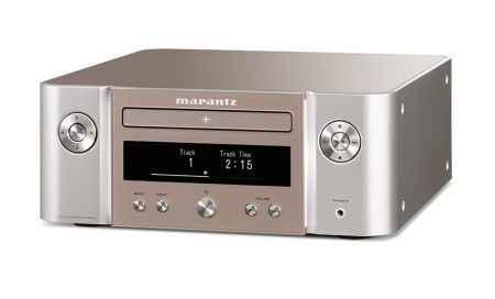 Marantz MCR-612 nätverksreceiver med CD & radio, silver/guld i gruppen Hjemmestereo / Forstærker / Stereoforstærker hos BRL Electronics (111MCR612SG)