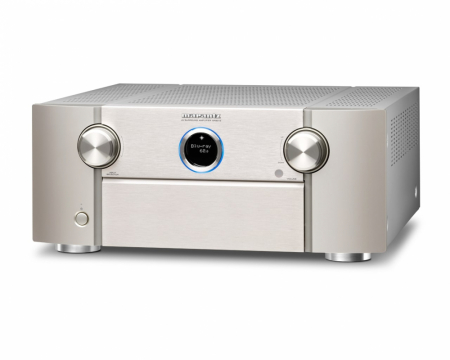 Marantz SR8015 hemmabioförstärkare, silver i gruppen Hjemmestereo / Forstærker / Hjemmebiografforstærker hos BRL Electronics (111SR8015S)