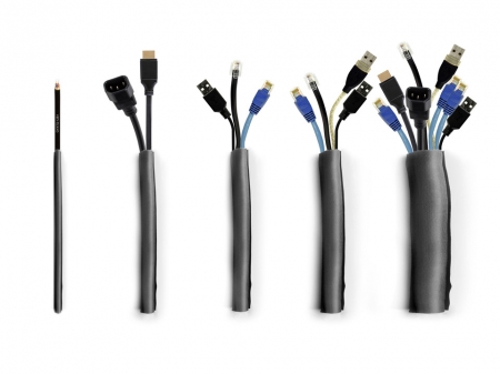 Självslutande kabelstrumpa Svart i gruppen Bilstereo / Tilbehør / Monteringstilbehør hos BRL (116CABLESOCK)