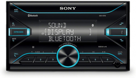 Sony DSX-B700, bilstereo med Bluetooth och 3 par lågnivå i gruppen Bilstereo / Autoradio / 2DIN hos BRL Electronics (120DSXB700)