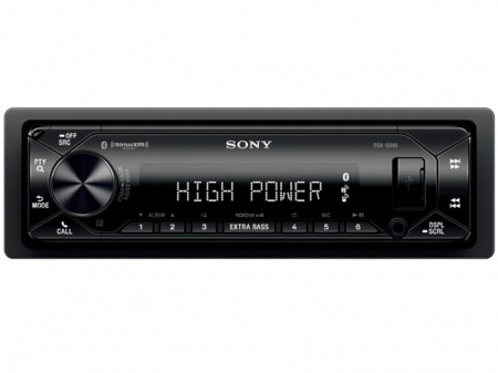 Sony DSX-GS80, bilstereo med Bluetooth och 3 par 5V lågnivåutgångar i gruppen Bilstereo / Autoradio / 1DIN hos BRL Electronics (120DSXGS80)