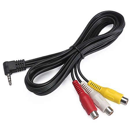 3.5mm till 3 RCA AV-kabel i gruppen Bilstereo / Smartphone i bilen / AUX & USB i bilen hos BRL Electronics (121CAC3AV)