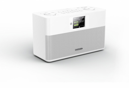 Kenwood CR-ST80DAB-W, vit kompakt radio med DAB+ & Bluetooth i gruppen Hjemmestereo / Højttalere / Bluetoothhøjttalere hos BRL Electronics (121CRST80DABW)