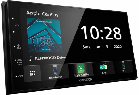 Kenwood DMX5020DABS bilstereo med CarPlay & Android Auto i gruppen Bilstereo / Autoradio / 2DIN hos BRL Electronics (121DMX5020DABS)