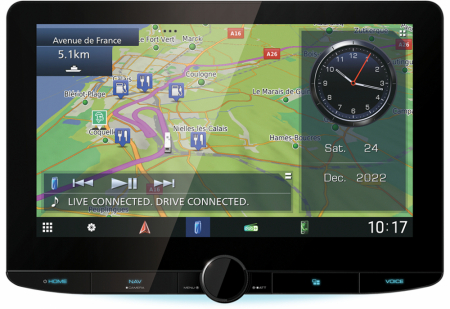 Kenwood DNR-992RVS, bilstereo med navigation, DAB+, Apple CarPlay och mer! i gruppen Bilstereo / Autoradio / 2DIN hos BRL Electronics (121DNR992RVS)