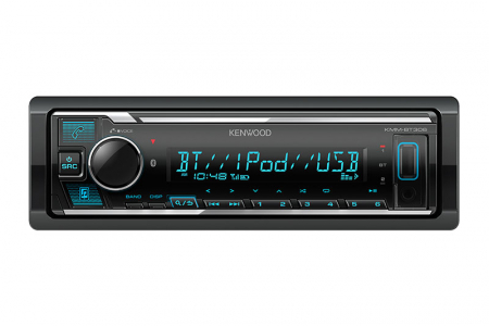 Kenwood KMM-BT309, bilstereo med bluetooth och kort chassi i gruppen Bilstereo / Autoradio / 1DIN hos BRL Electronics (121KMMBT309)