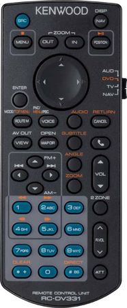 Fjärrkontroll Kenwood KNA-RCDV331 i gruppen Bilstereo / Tilbehør / Autoradiotilbehør hos BRL (121KNARCDV331)