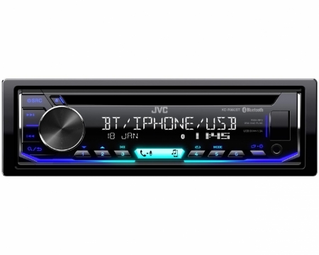 JVC KD-R992BT, bilstereo med 2x Bluetooth, AUX/USB och 3 par lågnivå i gruppen Bilstereo / Autoradio / 1DIN hos BRL Electronics (130KDR992BT)