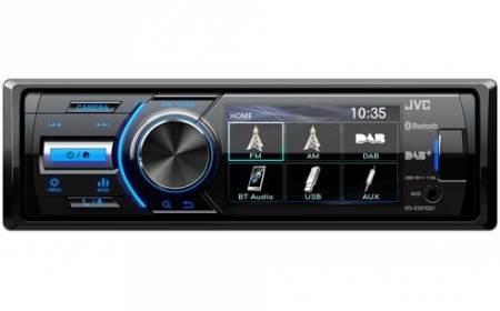 JVC KD-X561DBT, bilstereo med Bluetooth och DAB i gruppen Bilstereo / Autoradio / 1DIN hos BRL Electronics (130KDX561DBT)