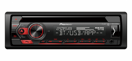 Pioneer DEH-S320BT, bilstereo med bluetooth och CD-spelare i gruppen Bilstereo / Autoradio / 1DIN hos BRL Electronics (135DEHS320BT)