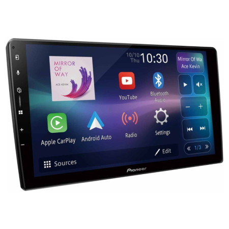 Pioneer SPH-PF97BT, 9-tommer bilstereo med trådløs CarPlay/Android Auto i gruppen Bilstereo / Autoradio / 2DIN hos BRL (135SPHPF97BT)