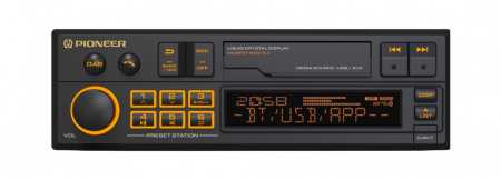 Pioneer SXT-C10PS, retrostereo med Bluetooth, DAB, USB/AUX og 3 par lavniveau i gruppen Nyheder hos BRL (135SXTC10PS)