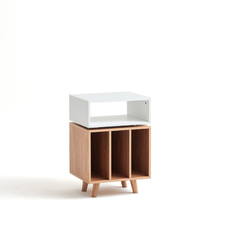 Norstone Stockholm 700, hvid/eg i gruppen Nyheder hos BRL (143NORSTO70AWTOK)