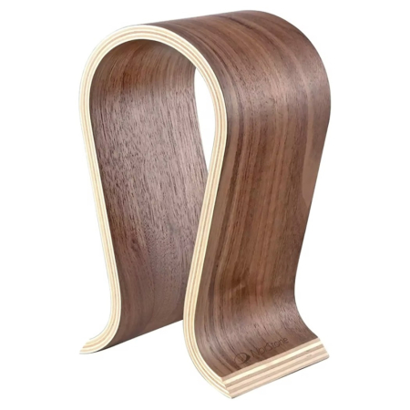 Norstone Wooden Headphone Stand, hovedtelefonstativ i valnød i gruppen Nyheder hos BRL (143NORWOOHEASTA)