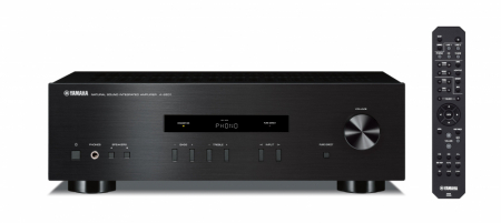 Yamaha A-S201 MK II stereoförstärkare, svart i gruppen Hjemmestereo / Forstærker / Stereoforstærker hos BRL Electronics (159AS201BL2)