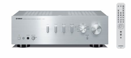 Yamaha A-S301 MK II stereoförstärkare, silver i gruppen Hjemmestereo / Forstærker / Stereoforstærker hos BRL Electronics (159AS301SI2)
