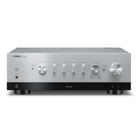 Yamaha R-N800A stereoförstärkare, silver i gruppen Hjemmestereo / Forstærker / Stereoforstærker hos BRL Electronics (159RN800ASI)