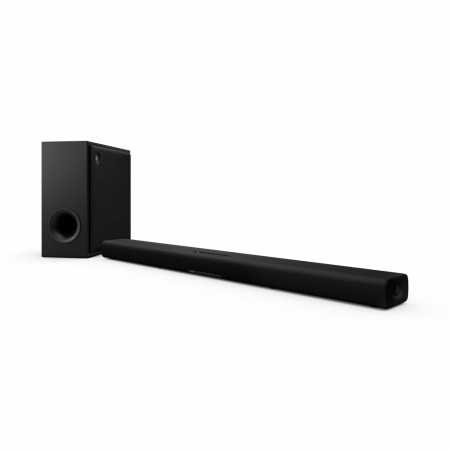 Yamaha True X Bar 50A soundbar med trådlös subwoofer & Dolby Atmos, svart i gruppen Hjemmestereo / Højttalere / Soundbars hos BRL Electronics (159SRX50AB)