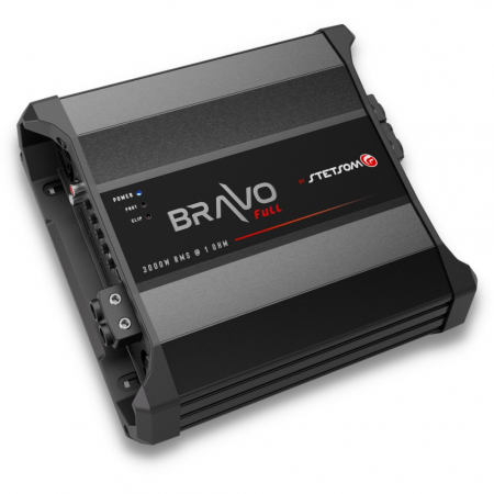 Stetsom BRAVO Full 3000 2 Ohm, fuldregister monoblok i gruppen Bilstereo / Forstærker / 1-kanals hos BRL (160BRAVOFULL3000)