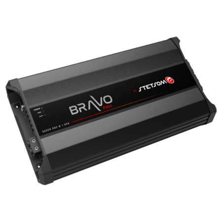 Stetsom BRAVO Full 8000 - 1 Ohm, fuldtone monoblok i gruppen Bilstereo / Forstærker / 1-kanals hos BRL (160BRAVOFULL80001)