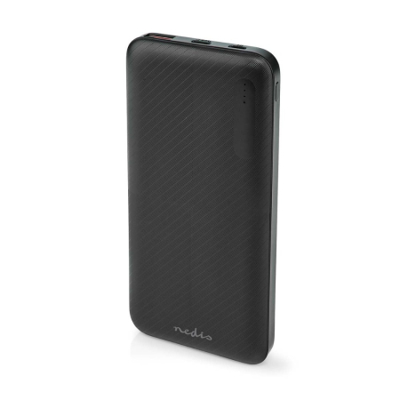 Nedis powerbank, 10 000 mAh i gruppen Hjemmestereo / Tilbehør / Powerbanks hos BRL (176BKPD10000BK)