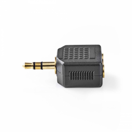 Nedis stereoadapter 1x 3,5mm hane till 2x 3,5mm hona i gruppen Hjemmestereo / Kabler / Forskellige kabler og adaptere hos BRL (176CABW22945AT)