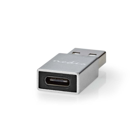 Nedis adapter, USB-A-han til USB-C-hun i gruppen Hjemmestereo / Kabler / Forskellige kabler og adaptere hos BRL (176CCGB60925GY)