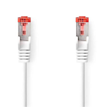 Nedis CAT6 S/FTP-netværkskabel, 2 meter i gruppen Hjemmestereo / Tilbehør / Netværk hos BRL (176CCGL85221WT20)