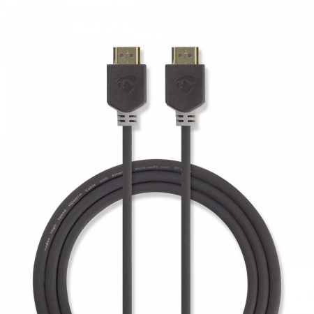 Nedis höghastighets HDMI-kabel med Ethernet i gruppen Hjemmestereo / Kabler / HDMI hos BRL Electronics (176CVBW34000ATVAR)