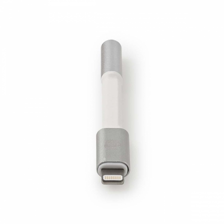Nedis Apple Lightning-3.5mm AUX-adapter i gruppen Hjemmestereo / Mobil / Tilbehør / Opladere & kabler hos BRL Electronics (176TB39950AL015)