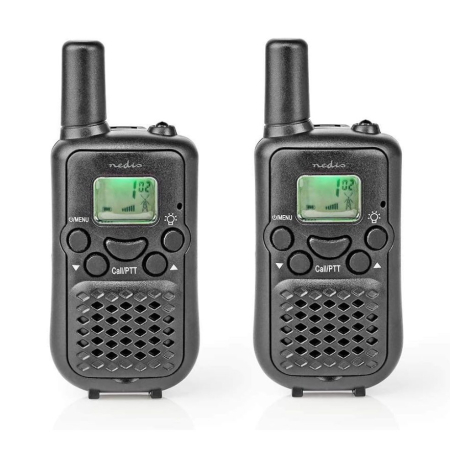 Nedis walkie-talkie-sæt med 2 enheder i gruppen Hjemmestereo / Hifi / Radio hos BRL (176WLTK0500BK)