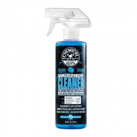 Chemical Guys Foam And Wool Citrus Based Pad Cleaner rengöring av polertrissor, 473 ml i gruppen Bilstereo / Bilpleje / Vedligeholdelse hos BRL Electronics (179BUF33316)