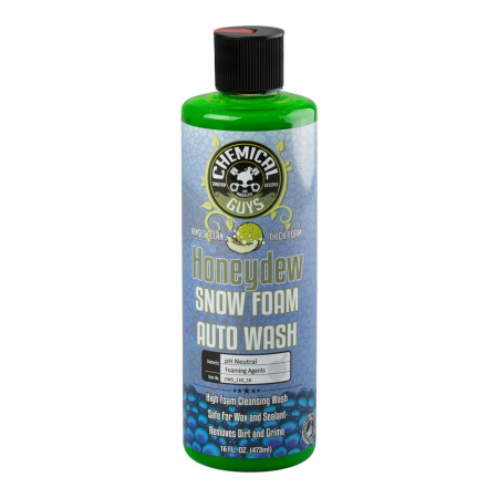 Chemical Guys Honeydew Snow Foam skummande bilschampo, 473 ml i gruppen Bilstereo / Tilbehør / Bilpleje / Vask & rengøring hos BRL Electronics (179CWS11016)